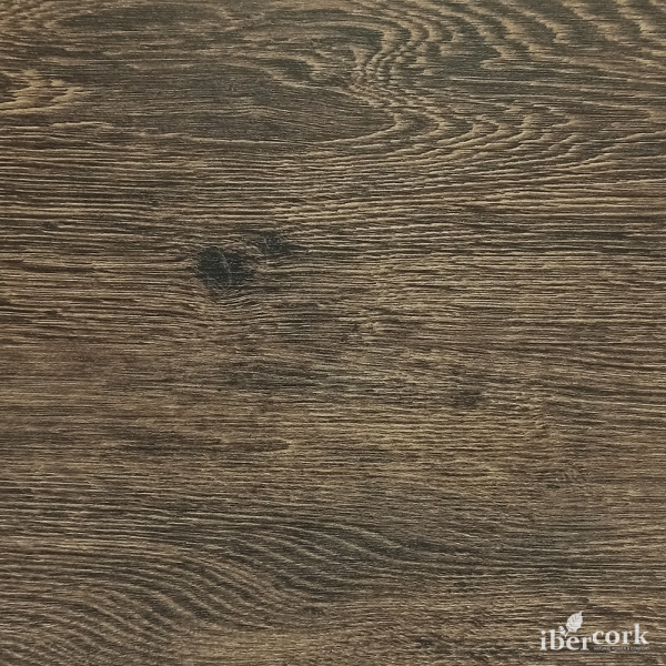 Пробковый плавающий паркет с цифровой HD печатью Робле сепиядо